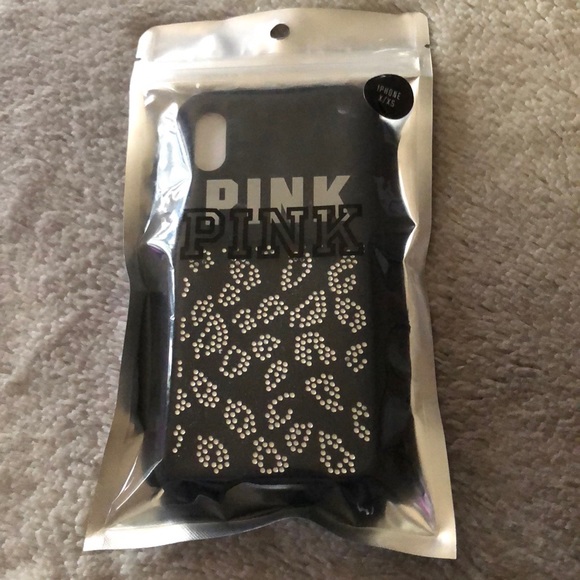 PINK Victoria's Secret Other - new- Victoria Secret Bling  xs /x iPhone case f…